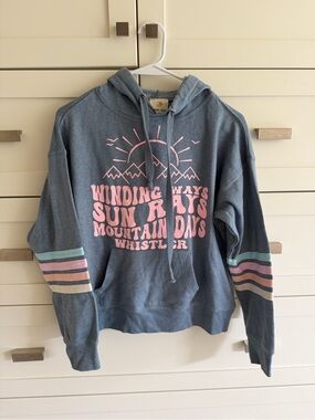Ocean Drive Blue Hoodie Sweatshirt from Whistler